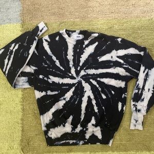 Soulcycle Skull Tie Dye Sweatshirt
